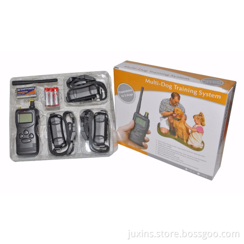 Petrainer PET900-3 1000M Electric Shock Dog Training Collar For 3 Dogs